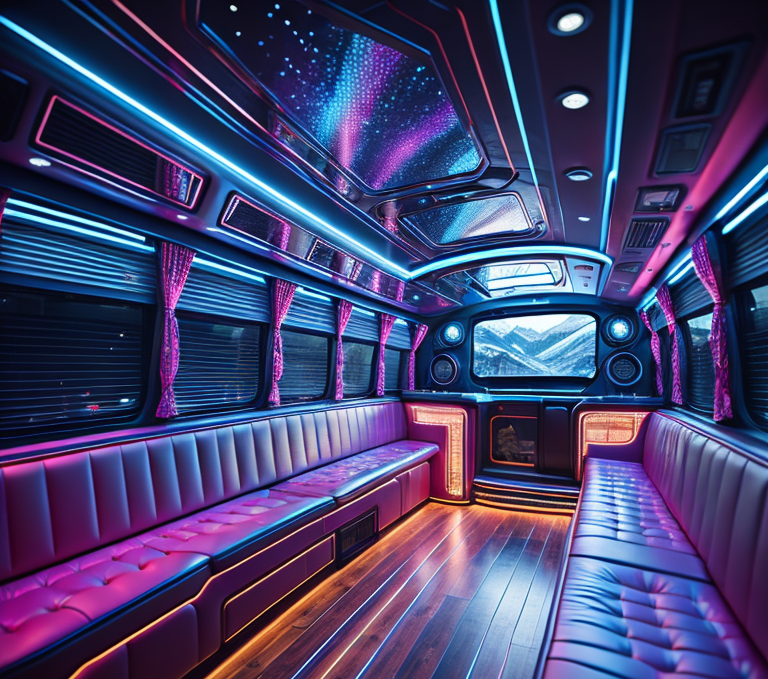Birthday Party Bus in Raleigh - Durham Triangle Area